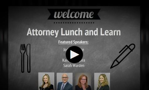Attorney Lunch and Learn featuring the Health Care Law Practice Group
