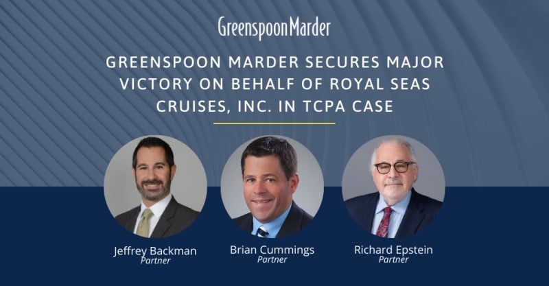 TCPA Class Action Greenspoon Marder