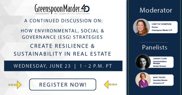 A Continued Discussion On: How Environmental, Social, and Governance (ESG) Strategies Create Resilience and Sustainability
