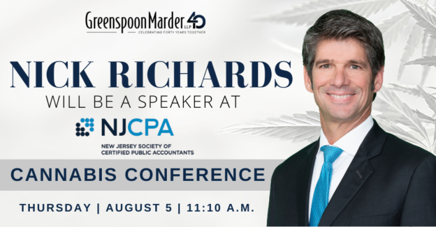 Greenspoon Marder Partner Nick Richards Featured Speaker At The 2021 NJCPA Cannabis Conference
