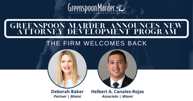 Greenspoon Marder Announces New Attorney Development Program