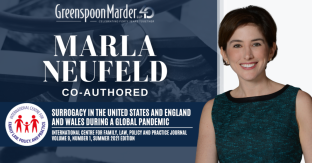 Greenspoon Marder Partner Marla Neufeld Co-Authors Article for the International Centre for Family, Law, Policy and Practice Journal