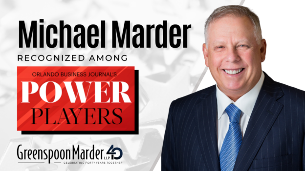 Greenspoon Marder Co-Managing Director Michael Marder Recognized Among Orlando Business Journal’s 2021 Central Florida Power Players