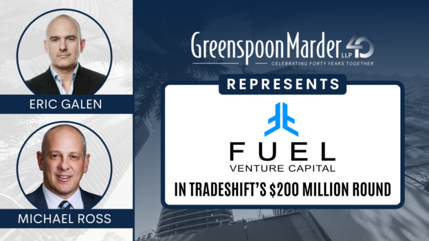 Greenspoon Marder Represents Fuel Venture Capital in Tradeshift’s $200 Million Round