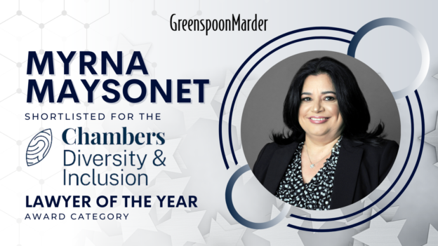 Greenspoon Marder Partner & Chief Impact Officer Myrna Maysonet Shortlisted for Chambers Diversity & Inclusion Awards “Diversity & Inclusion: Lawyer of the Year”