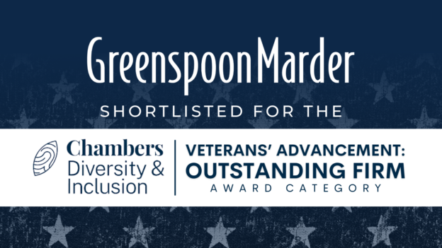 Greenspoon Marder Shortlisted For Chambers Diversity and Inclusion Awards  “Veterans Advancement: Outstanding Firm”