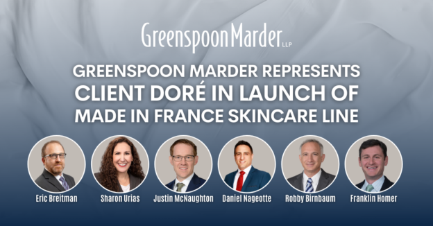 Greenspoon Marder Represents Client Doré in Launch of Made In France Skincare Line