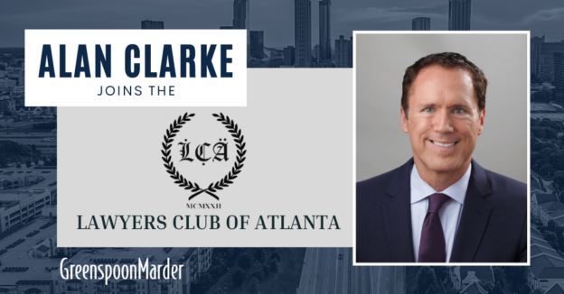 Greenspoon Marder Attorney Alan S. Clarke Invited To Join the Lawyers Club of Atlanta