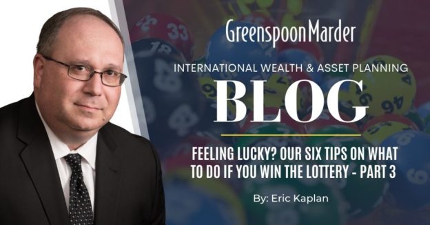 Feeling lucky? Our Six Tips On What To Do If You Win The Lottery – Part 3