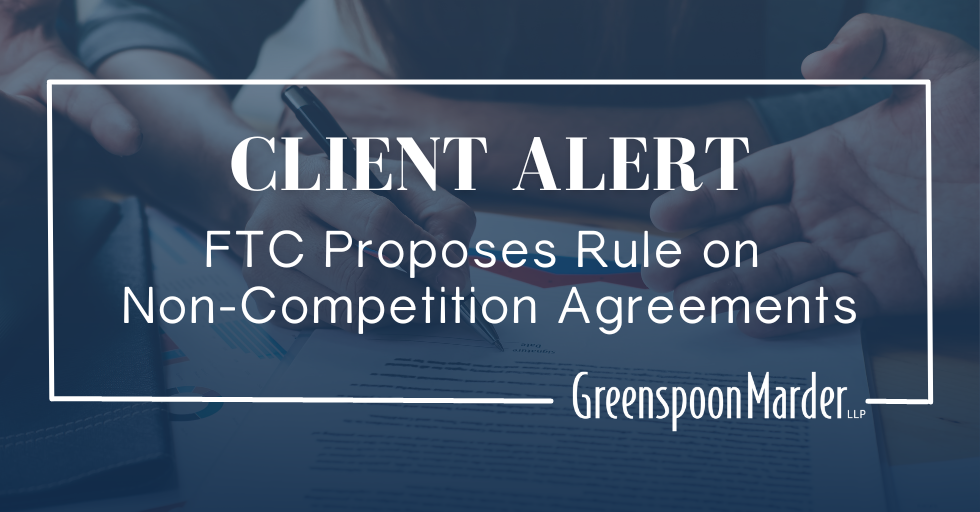 Ftc Proposes Rule On Non Competition Agreements Ftc Proposes Rule On Non Competition Agreements
