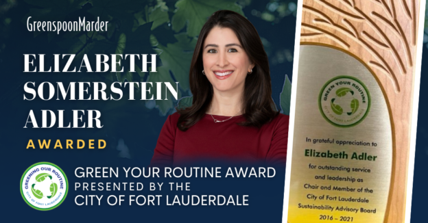 Greenspoon Marder Attorney Elizabeth Somerstein Adler Recipient of Honorary Award Presented by the City of Fort Lauderdale