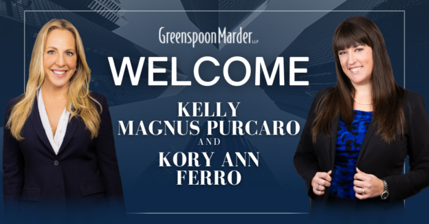 Greenspoon Marder Expands Litigation Practice with Attorneys Kelly Magnus Purcaro and Kory Ann Ferro in Newark