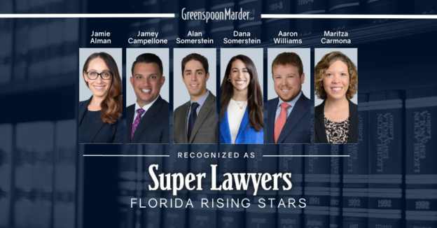 Six Greenspoon Marder Attorneys Recognized As 2023 Florida “Rising Stars”