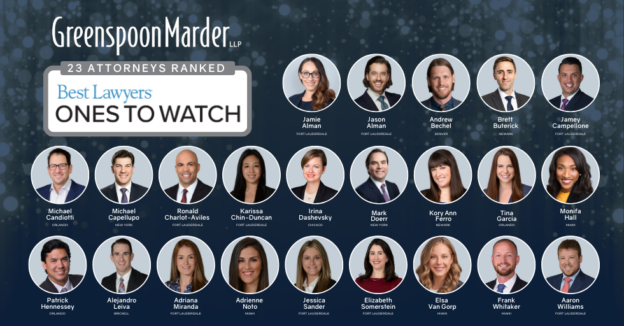 23 Greenspoon Marder Attorneys Listed in The Best Lawyers in America: Ones to Watch® 2024 Edition