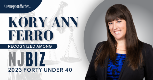 Greenspoon Marder Attorney Kory Ann Ferro Recognized as NJBIZ 2023 Forty Under 40 Honoree
