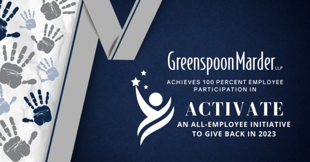 Greenspoon Marder Achieves 100 Percent Employee Engagement in Community Service Initiatives for 2023
