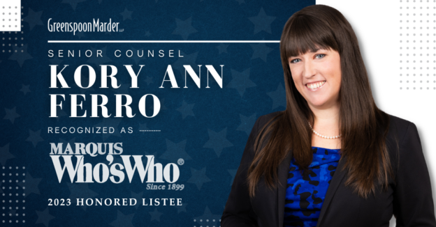 Greenspoon Marder Attorney Kory Ann Ferro Recognized as a 2023 Honored Listee by Marquis Who’s Who in America