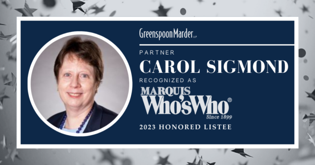 Greenspoon Marder Partner Carol Sigmond Recognized as a 2023 Honored Listee by Marquis Who’s Who in America