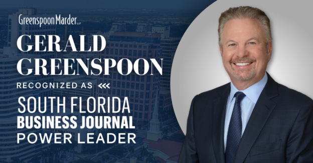 Greenspoon Marder Co-Managing Director Gerald Greenspoon Recognized Among South Florida Business Journal’s 2024 Power Leaders