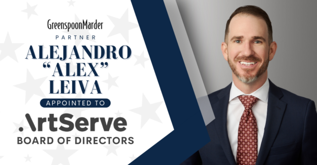Greenspoon Marder Partner Alejandro Leiva Appointed to the ArtServe Board of Directors