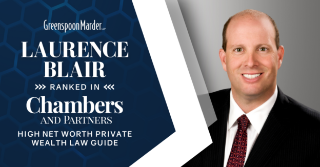 Greenspoon Marder Partner Laurence “Larry” I. Blair Ranked in Chambers and Partners High Net Worth Private Wealth Law for 2023