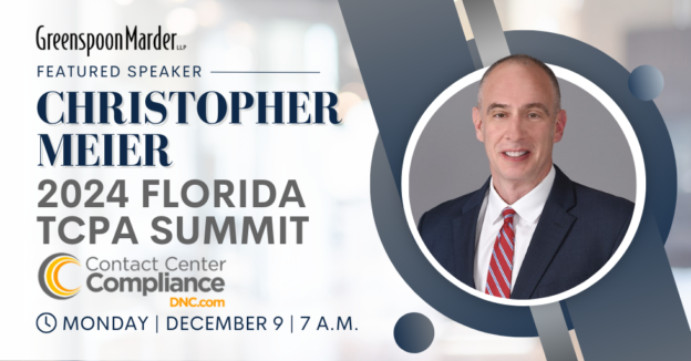 Greenspoon Marder Attorney Christopher Meier Joins 2024 Florida TCPA Summit Guest Speaker Lineup