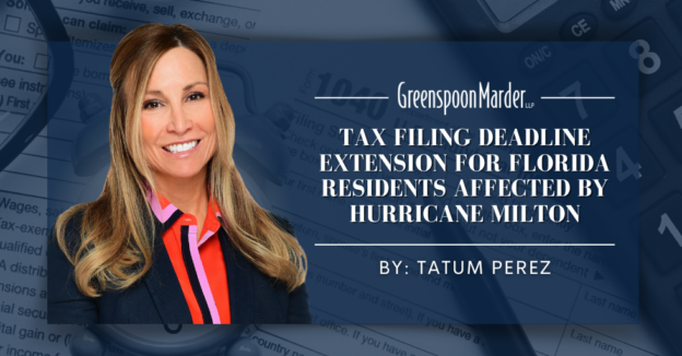 Tax Filing Deadline Extension for Florida Residents Affected by Hurricane Milton