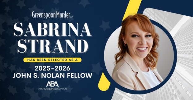 Greenspoon Marder Attorney Sabrina Strand Selected as John S. Nolan Fellow for 2025