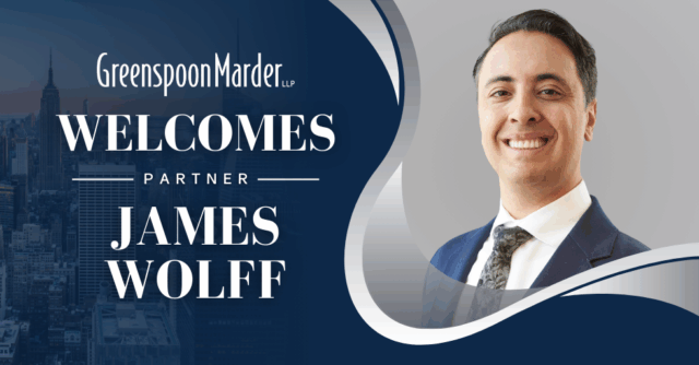 Greenspoon Marder Expands New York Office with Addition of James Wolff