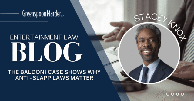 The Baldoni Case Shows Why Anti-SLAPP Laws Matter
